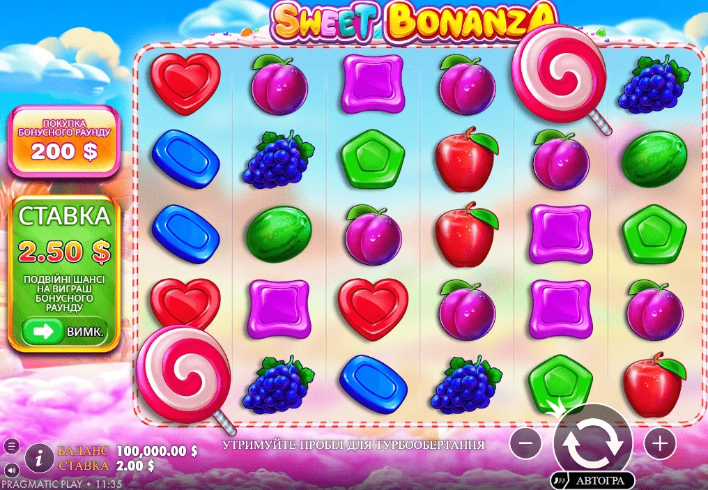 Sweet Bonanza Demo без реєстрації
